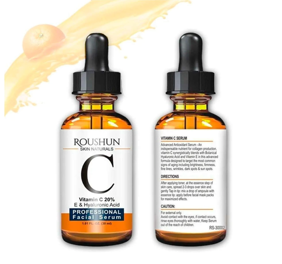 SERUM VITAMINA C, VITAMINA E Y ÁCIDO HIALURÓNICO