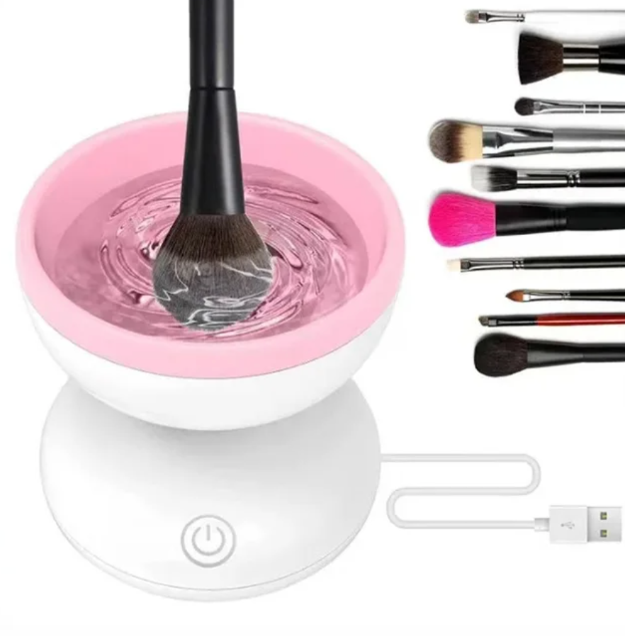 LIMPIADOR DE BROCHAS DE MAQUILLAJE ELÉCTRICO